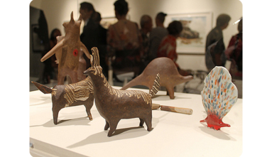 Various sculptures by Ako Castuera